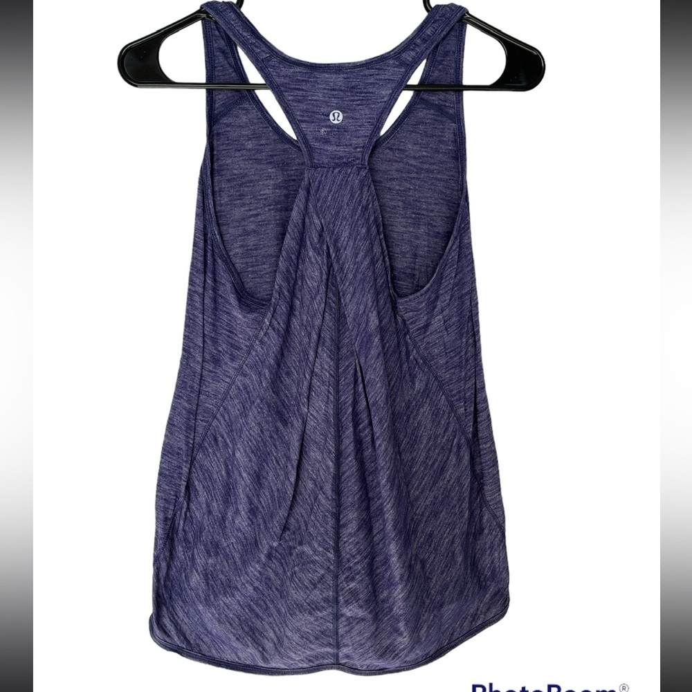 Purple racer back Lululemon tank top